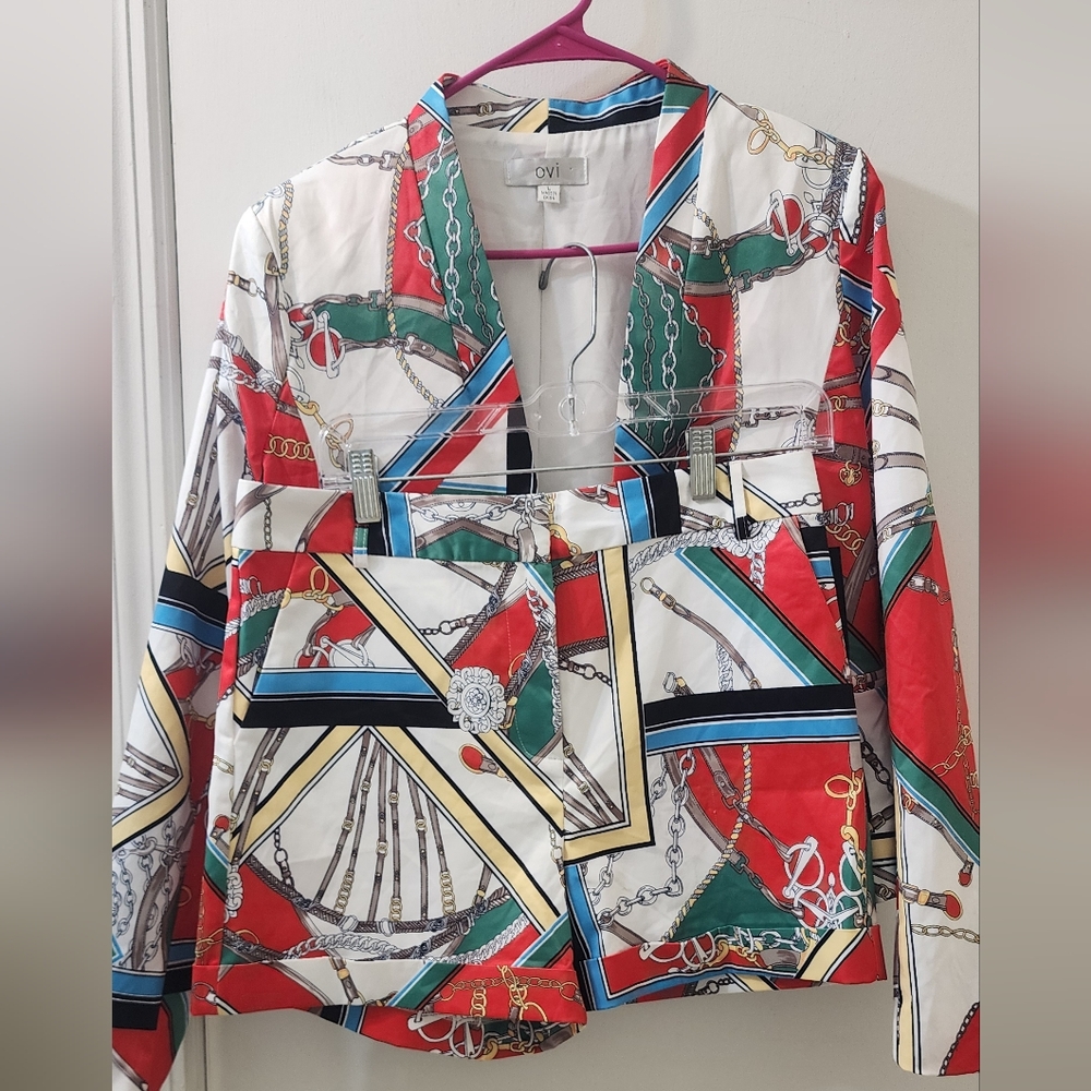 Colorful Geometric Women's Set